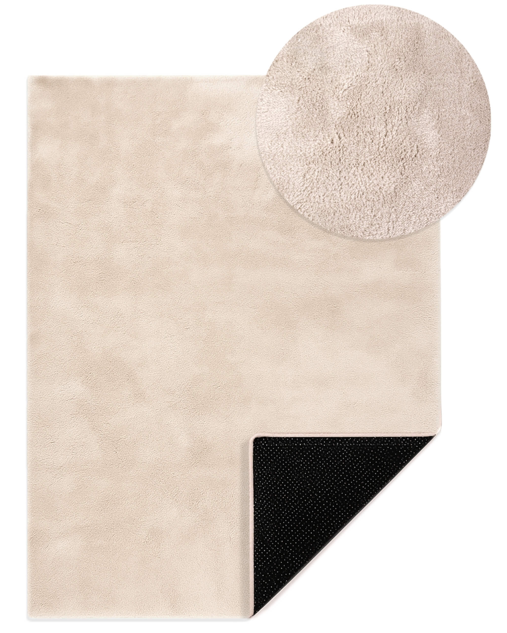 Moderno® Kurzflor Teppich Creme – Weicher Wohnzimmer Teppich, modern & waschbar mit rutschhemmender Rückseite Moderno® Kurzflor Teppich Creme – Weicher Wohnzimmer Teppich, modern & waschbar mit rutschhemmender Rückseite