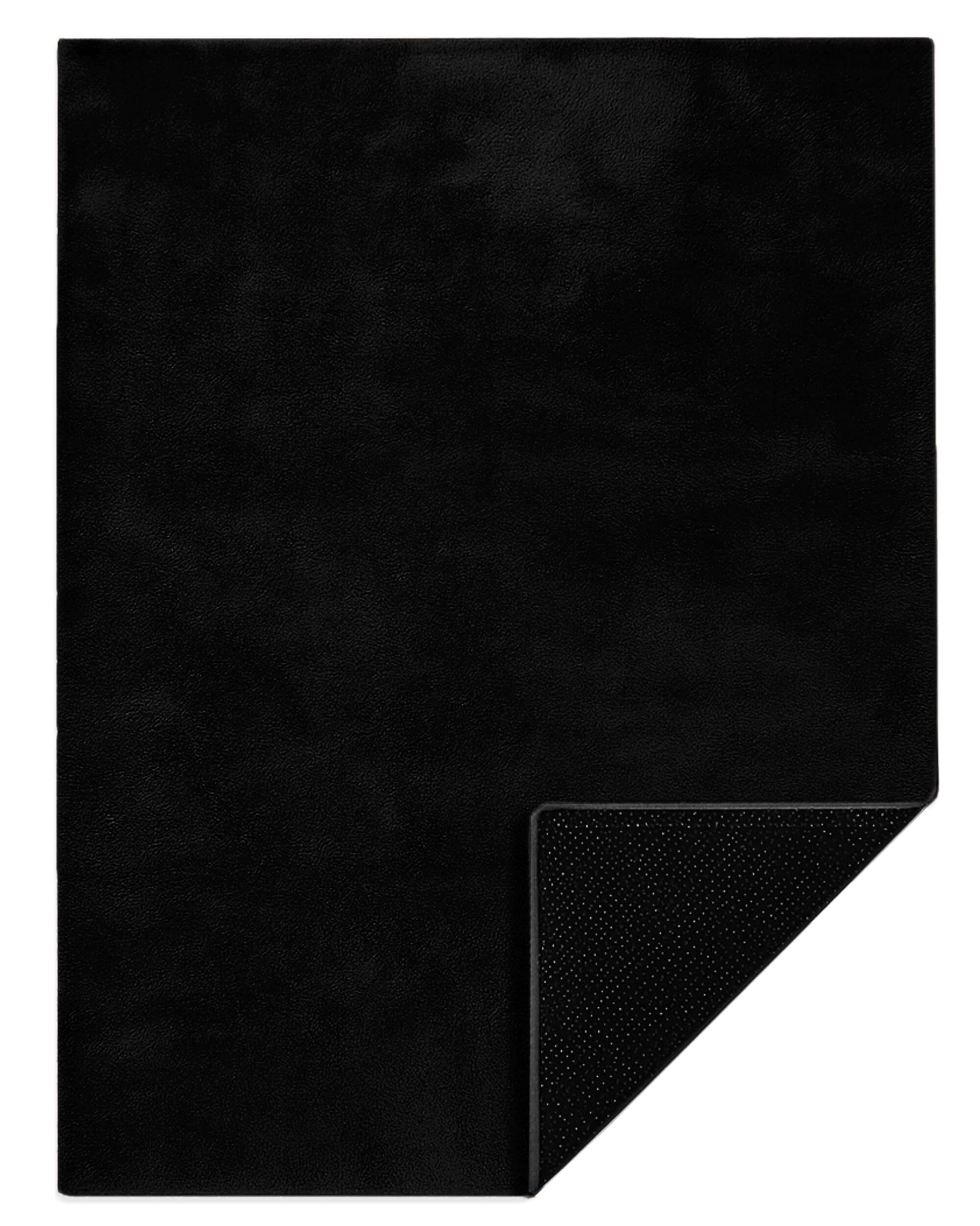 Moderno® Kurzflor Teppich Schwarz – Weicher Wohnzimmer Teppich, modern & waschbar mit rutschhemmender Rückseite Moderno® Kurzflor Teppich Schwarz – Weicher Wohnzimmer Teppich, modern & waschbar mit rutschhemmender Rückseite