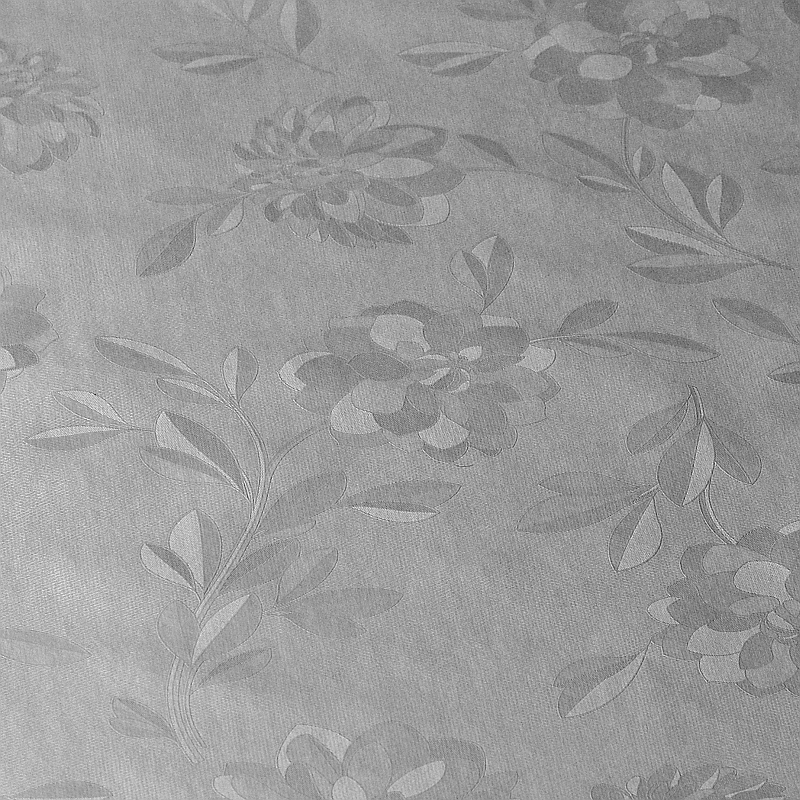Tischdecke Abwaschbar Wachstuch Relief Blumen Silber im Wunschmaß Tischdecke Abwaschbar Wachstuch Relief Blumen Silber im Wunschmaß