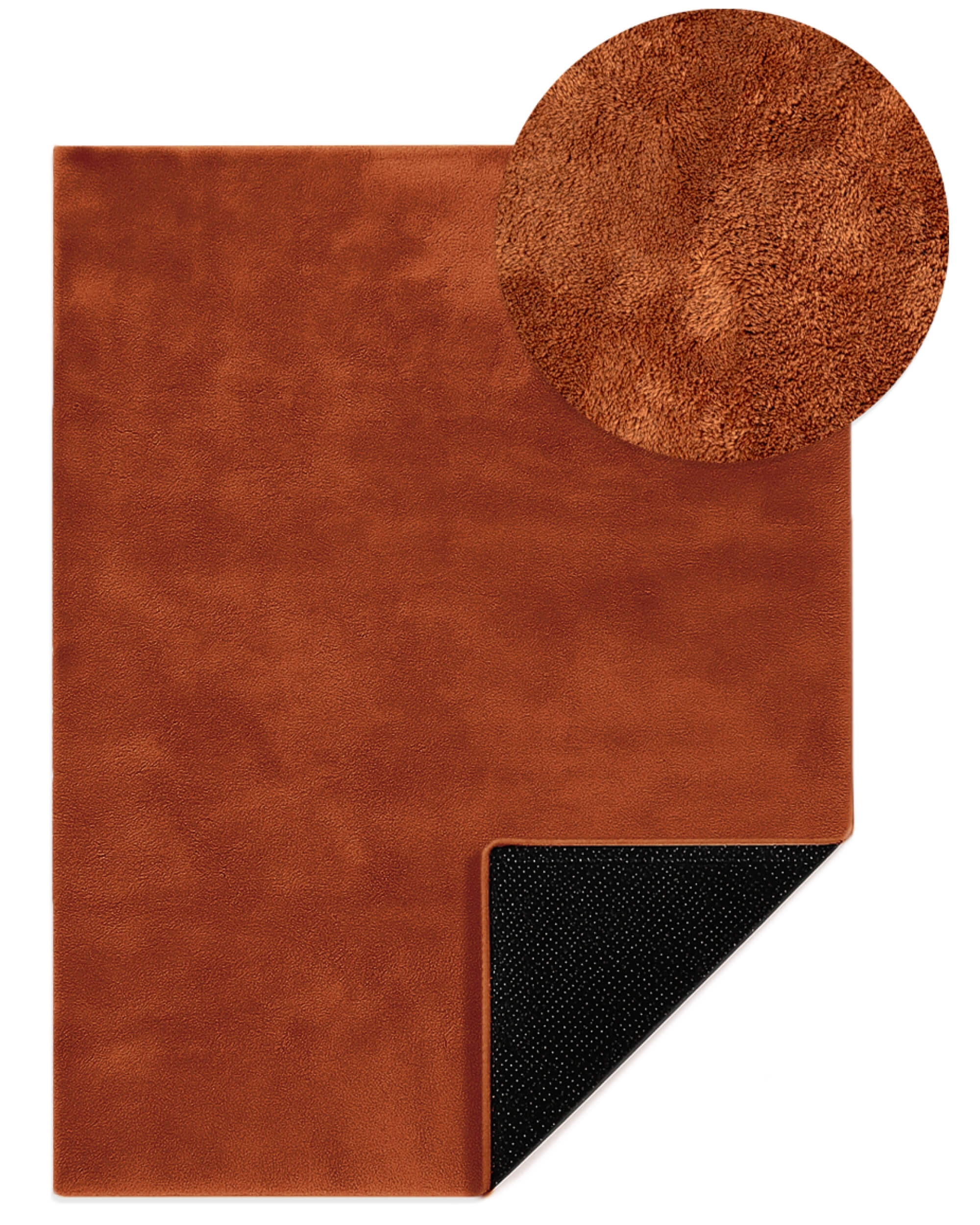 Moderno® Kurzflor Teppich Kupfer – Weicher Wohnzimmer Teppich, modern & waschbar mit rutschhemmender Rückseite Moderno® Kurzflor Teppich Kupfer – Weicher Wohnzimmer Teppich, modern & waschbar mit rutschhemmender Rückseite